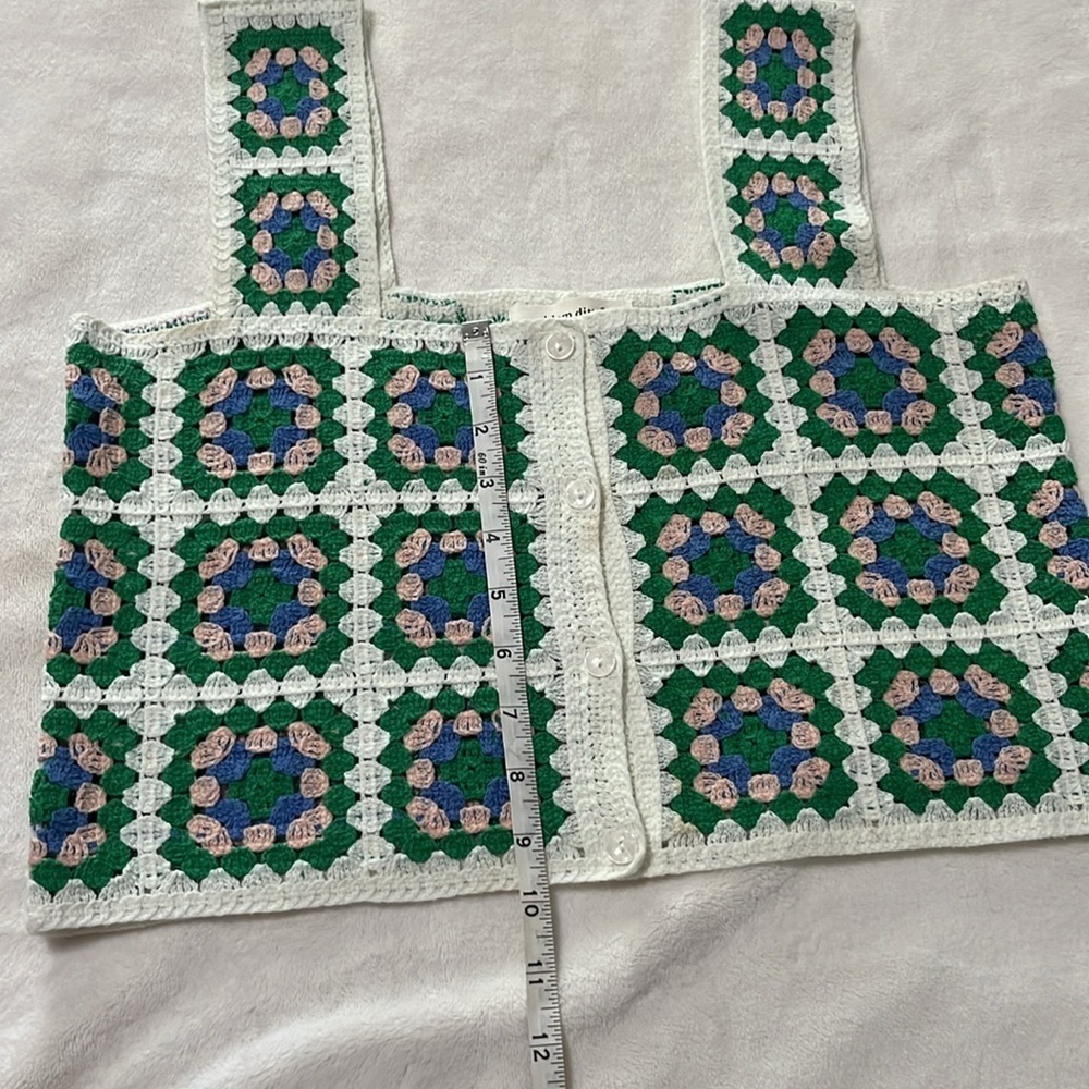 Aiden ditto Crochet Patterned Women Top - Picture 6 of 8